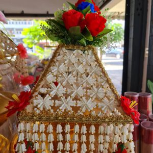 ชุดครอบไตร ดอกไม้ครอบไตร พานแว่นฟ้า