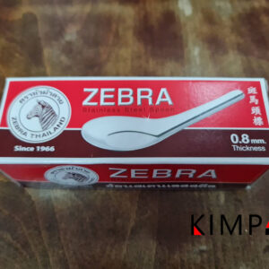 ZEBRA ช้อนข้าว ช้อนสแตนเลส ตราหัวม้าลาย ช้อนแกง ช้อนกลาง ช้อนเล็ก ช้อนจัมโบ้ ช้อนราเมน ช้อนข้าวเด็ก